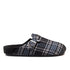 Snuggs Clogs Black x Indigo Checkered
